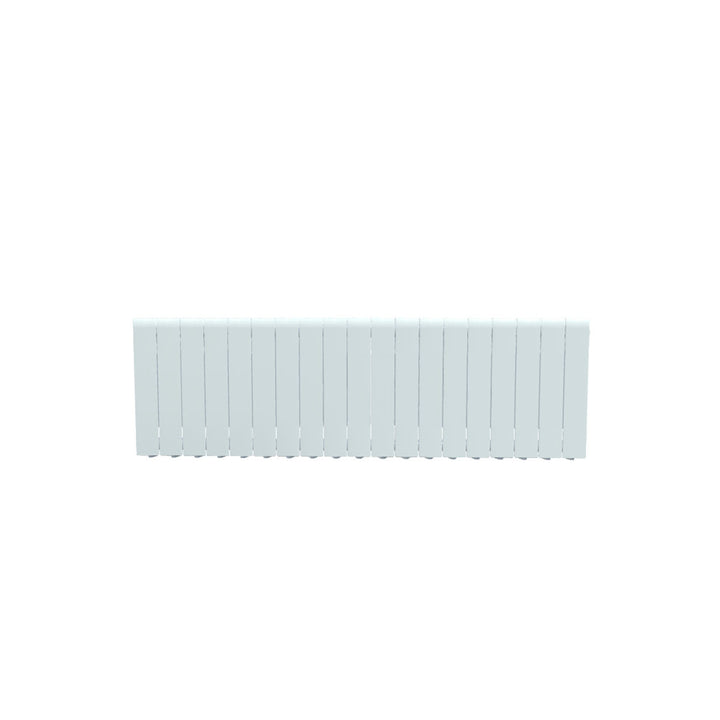 Formby - White Aluminium Flat Top Horizontal Radiator H440mm x W1520mm