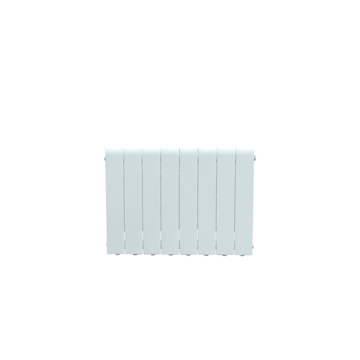 Formby - White Aluminium Flat Top Horizontal Radiator H440mm x W660mm