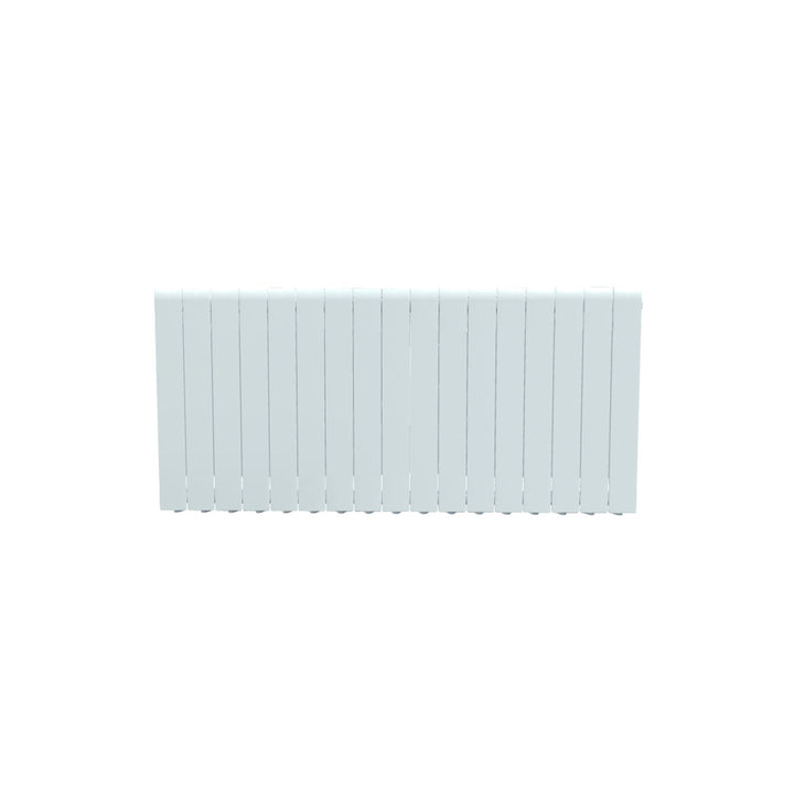 Formby - White Aluminium Flat Top Horizontal Radiator H590mm x W1380mm
