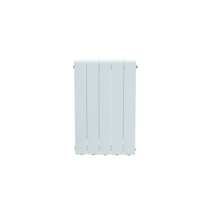 Formby - White Aluminium Flat Top Vertical Radiator H590mm x W420mm