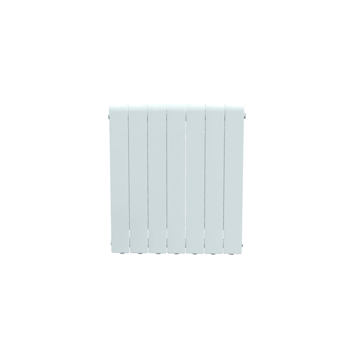 Formby - White Aluminium Flat Top Vertical Radiator H590mm x W580mm