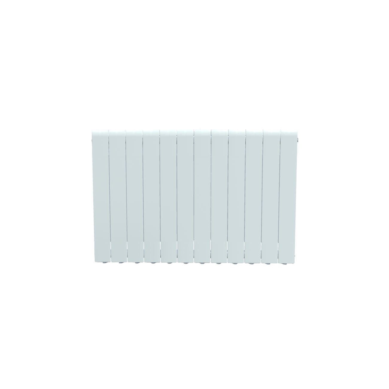 Formby - White Aluminium Flat Top Horizontal Radiator H590mm x W980mm