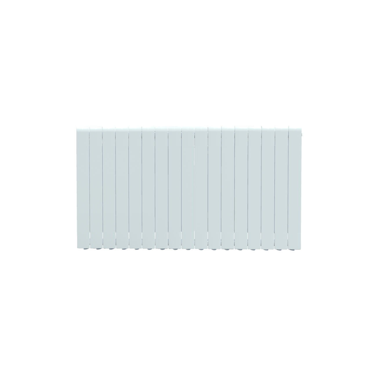 Formby - White Aluminium Flat Top Horizontal Radiator H690mm x W1380mm