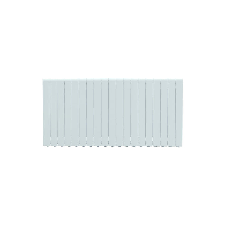 Formby - White Aluminium Flat Top Horizontal Radiator H690mm x W1540mm