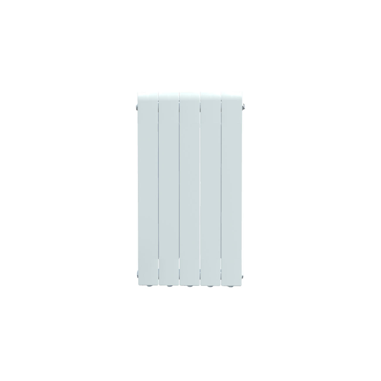 Formby - White Aluminium Flat Top Vertical Radiator H690mm x W420mm