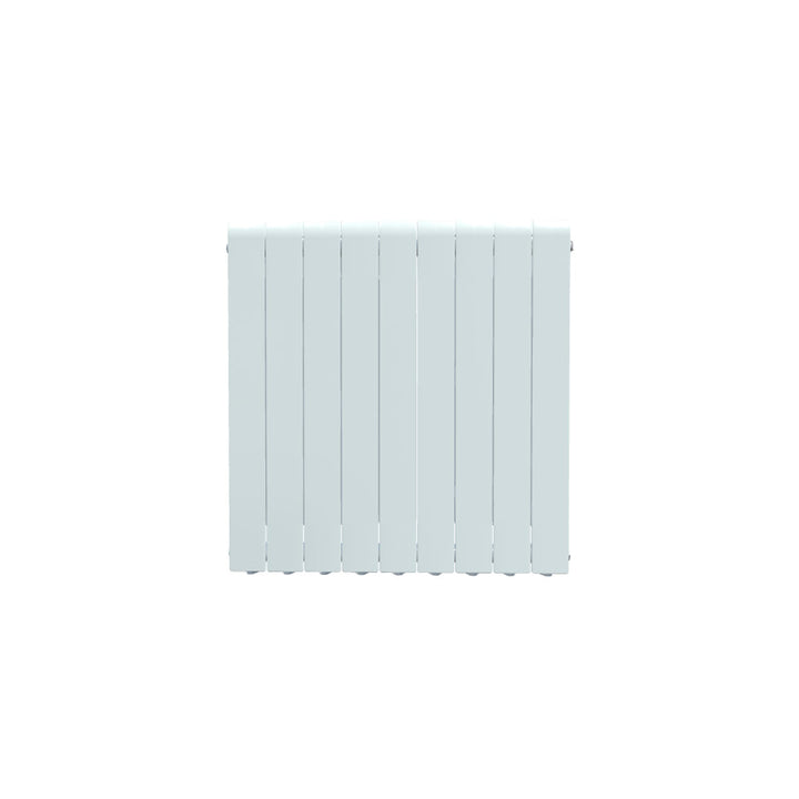 Formby - White Aluminium Flat Top Horizontal Radiator H690mm x W740mm