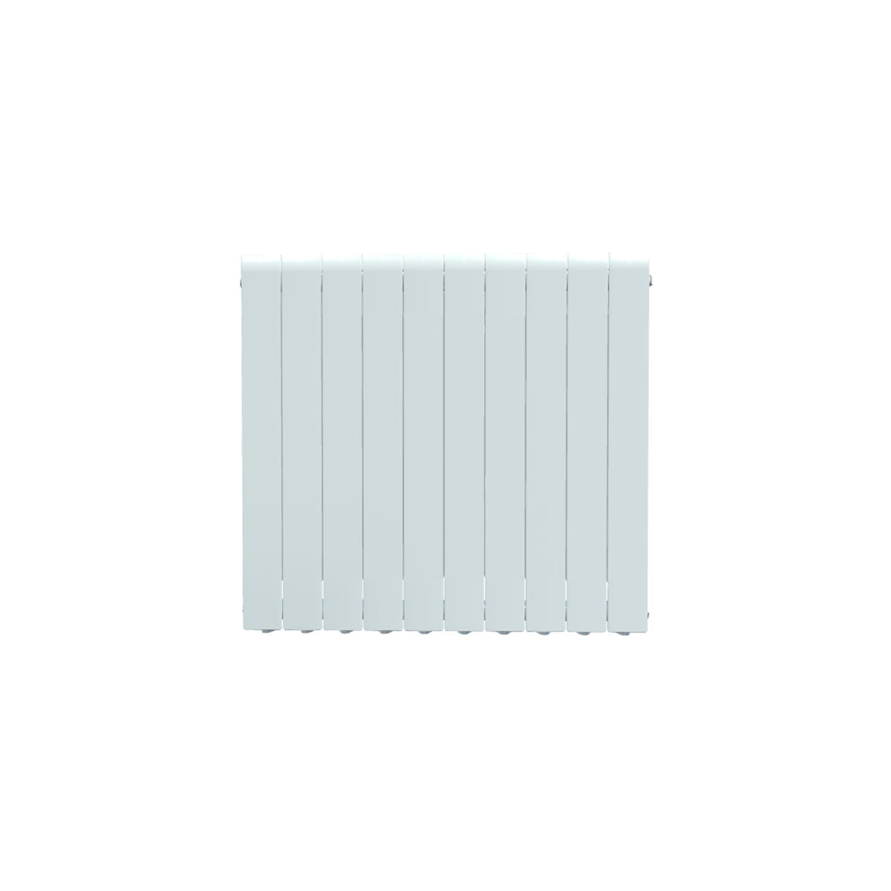 Formby - White Aluminium Flat Top Horizontal Radiator H690mm x W820mm