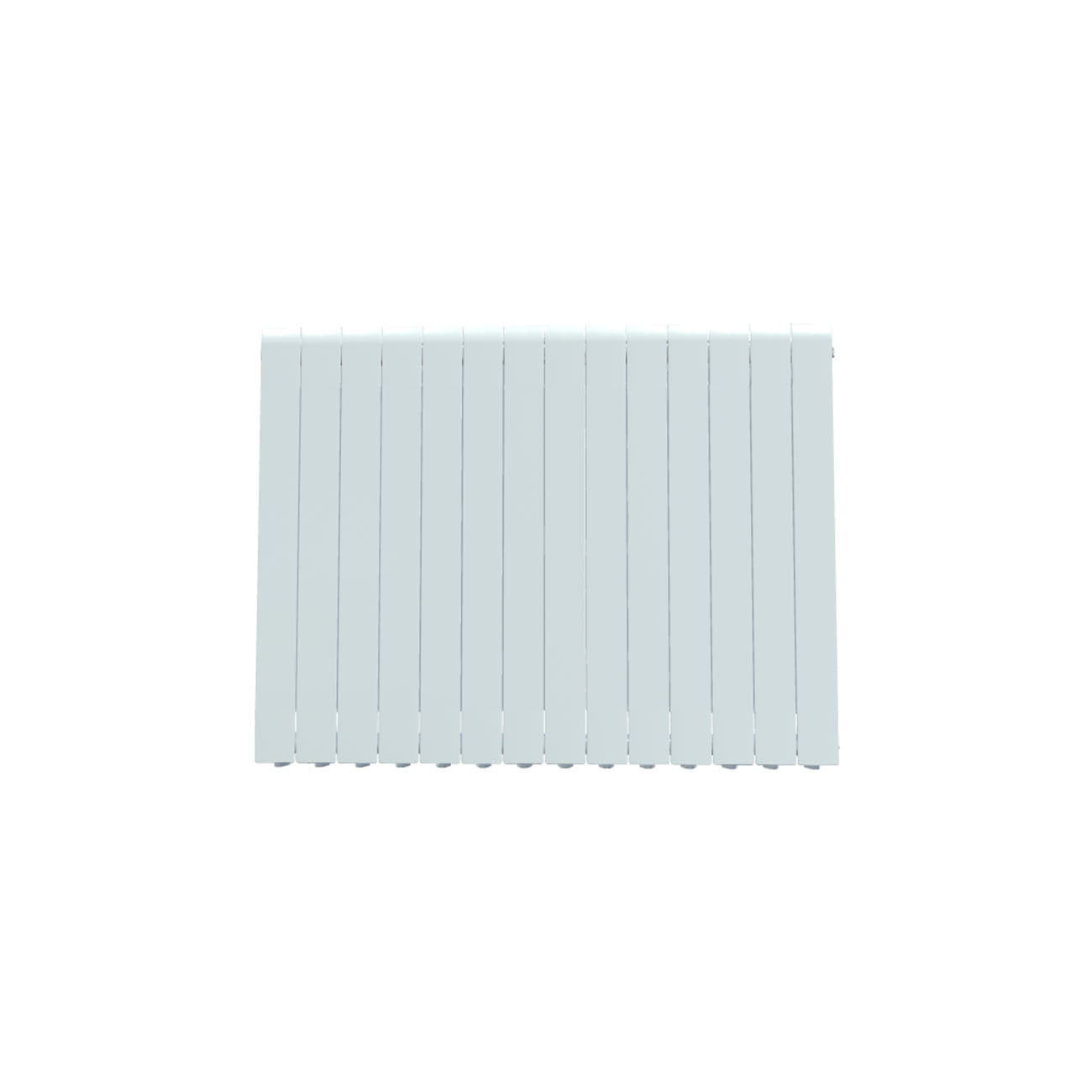Formby - White Aluminium Flat Top Horizontal Radiator H790mm x W1140mm