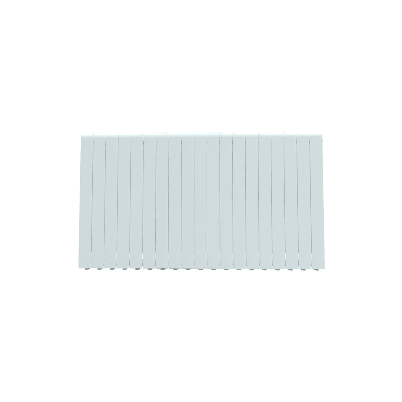 Formby - White Aluminium Flat Top Horizontal Radiator H790mm x W1540mm
