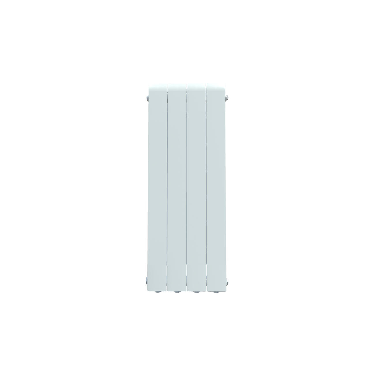 Formby - White Aluminium Flat Top Vertical Radiator H790mm x W340mm