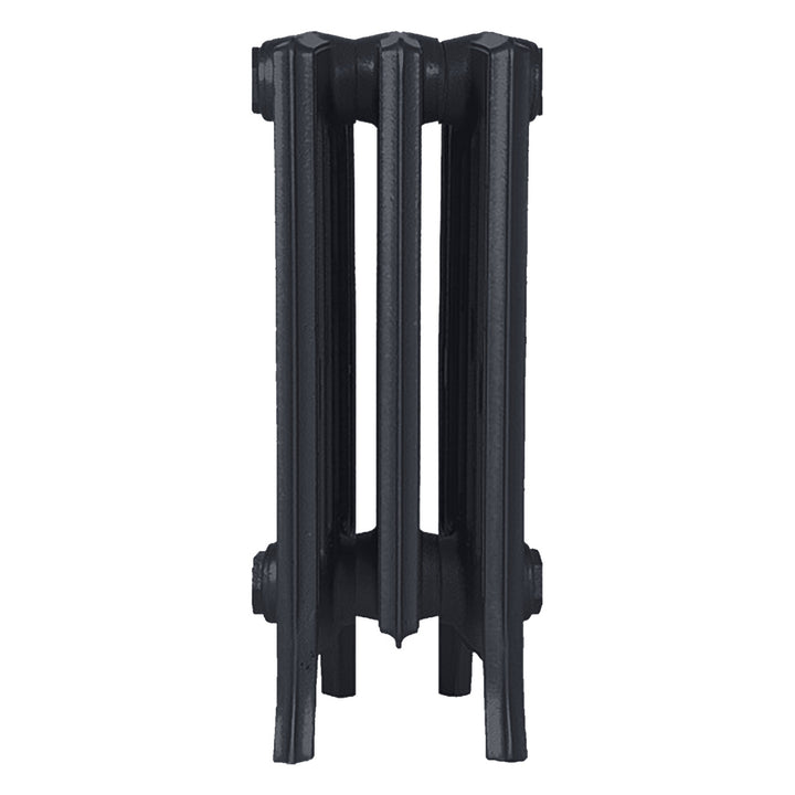 Grace - Astral Grey Dark Cast Iron Column Radiator H450mm x W212mm 6 Column - Wall Hung