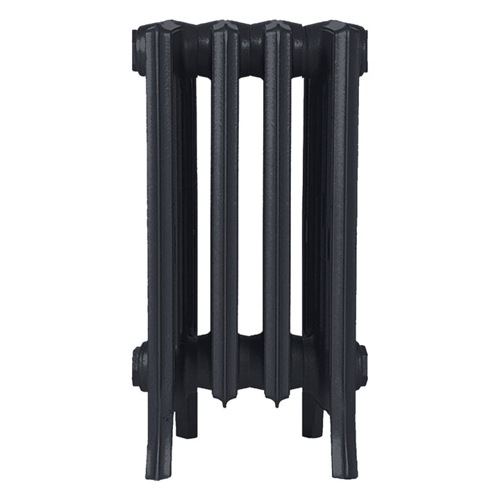 Grace - Astral Grey Dark Cast Iron Column Radiator H450mm x W272mm 6 Column - Wall Hung