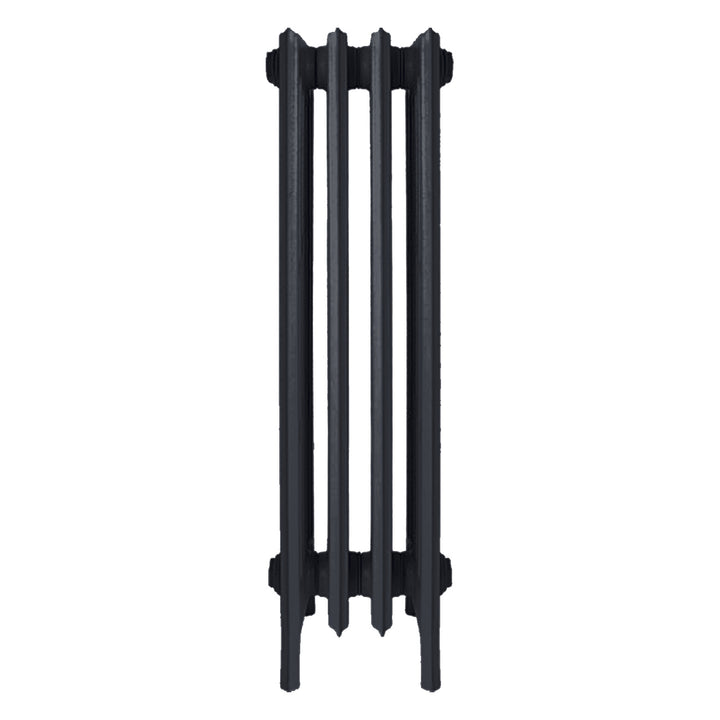 Grace - Astral Grey Dark Cast Iron Column Radiator H950mm x W272mm 6 Column - Floor Standing