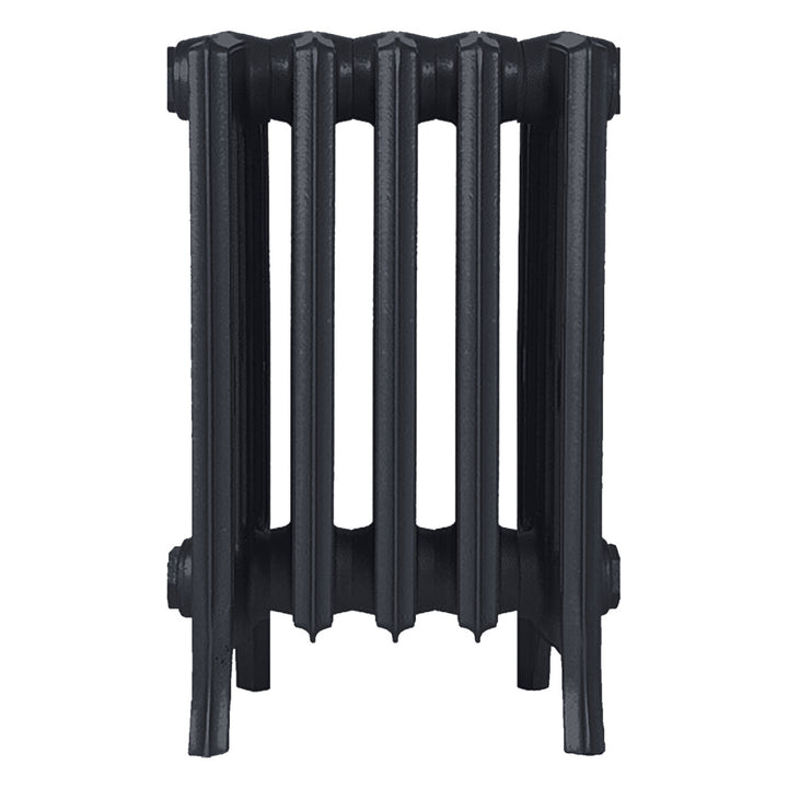 Grace - Astral Grey Dark Cast Iron Column Radiator H450mm x W333mm 6 Column - Wall Hung
