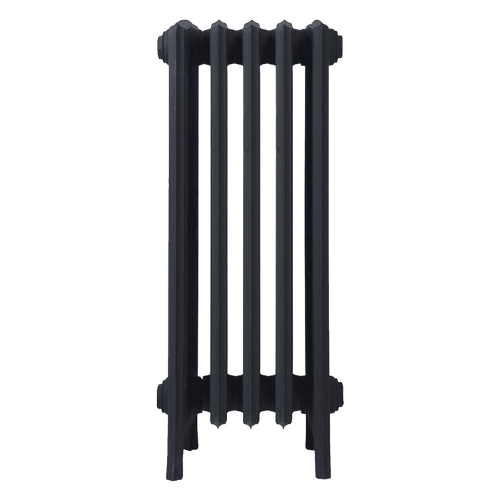 Grace - Astral Grey Dark Cast Iron Column Radiator H700mm x W333mm 6 Column - Wall Hung