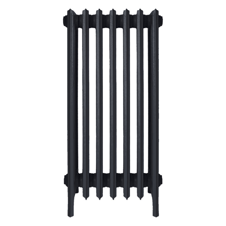 Grace - Astral Grey Dark Cast Iron Column Radiator H950mm x W454mm 6 Column - Floor Standing