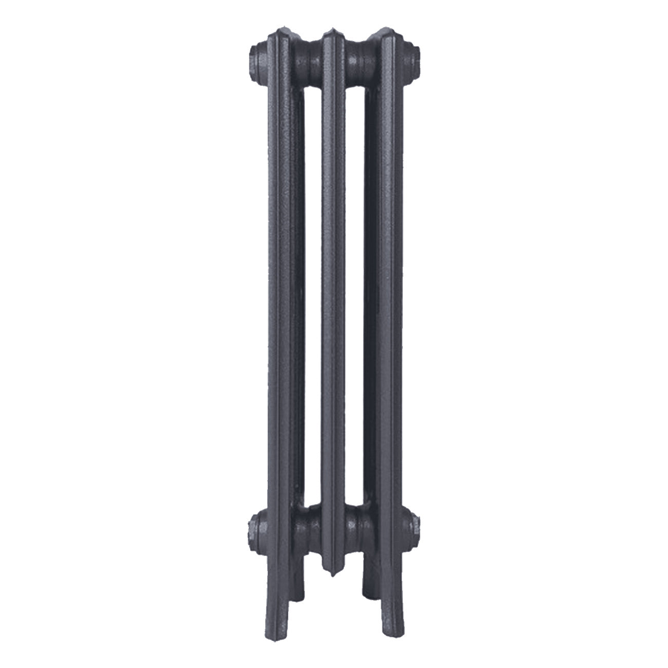 Grace - Astral Grey Mid Cast Iron Column Radiator H700mm x W212mm 4 Column - Wall Hung