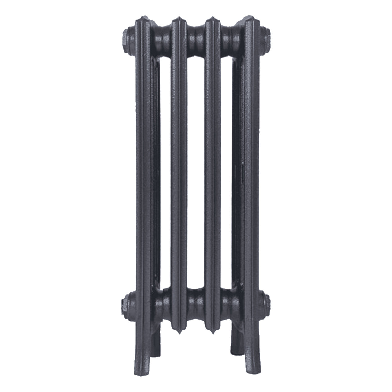 Grace - Astral Grey Mid Cast Iron Column Radiator H650mm x W272mm 4 Column - Floor Standing