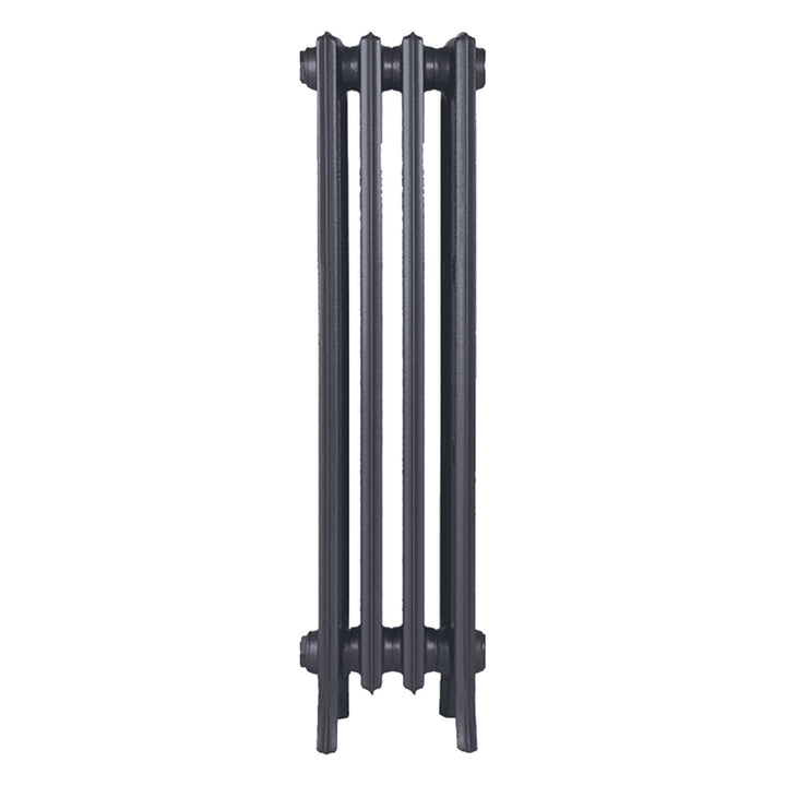 Grace - Astral Grey Mid Cast Iron Column Radiator H898mm x W272mm 4 Column - Wall Hung