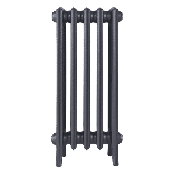 Grace - Astral Grey Mid Cast Iron Column Radiator H700mm x W333mm 4 Column - Wall Hung