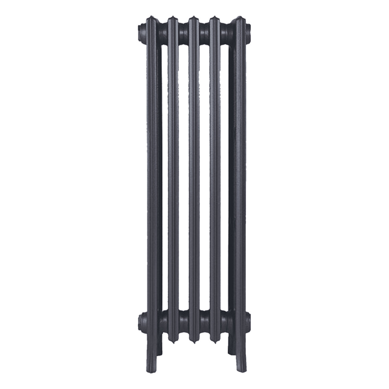 Grace - Astral Grey Mid Cast Iron Column Radiator H898mm x W333mm 4 Column - Wall Hung