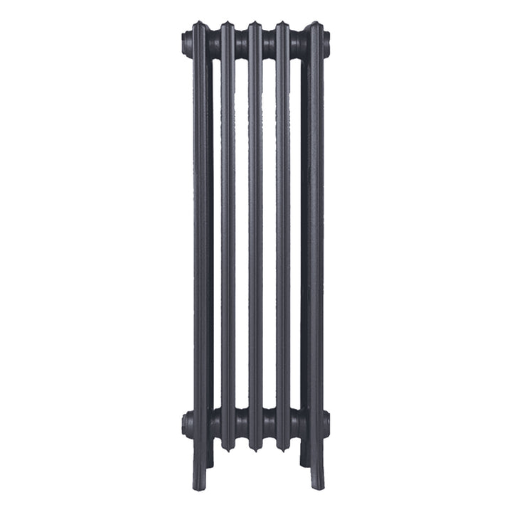 Grace - Astral Grey Mid Cast Iron Column Radiator H898mm x W333mm 4 Column - Wall Hung