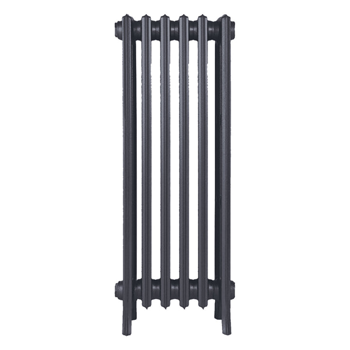 Grace - Astral Grey Mid Cast Iron Column Radiator H950mm x W393mm 4 Column - Floor Standing
