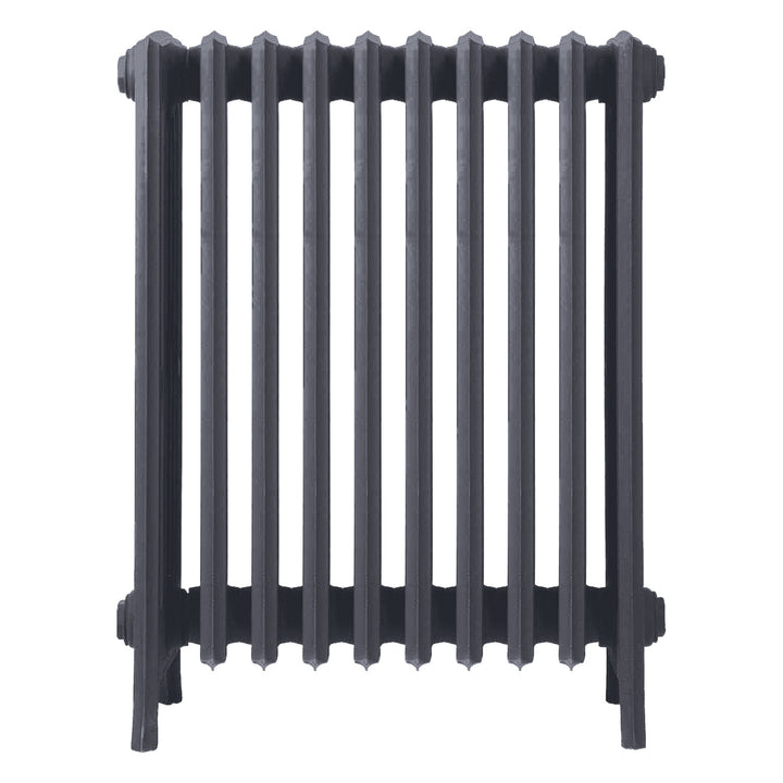 Grace - Astral Grey Mid Cast Iron Column Radiator H700mm x W635mm 6 Column - Wall Hung