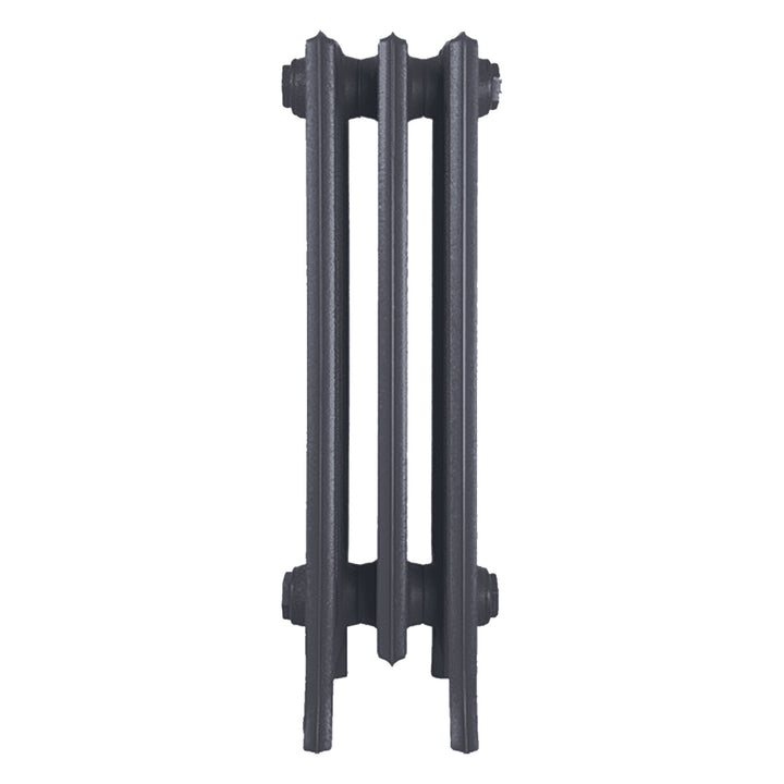 Grace - Astral Grey Mid Cast Iron Column Radiator H600mm x W212mm 6 Column - Wall Hung