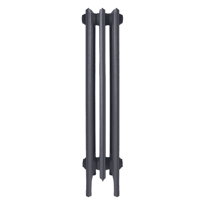 Grace - Astral Grey Mid Cast Iron Column Radiator H950mm x W212mm 6 Column - Floor Standing