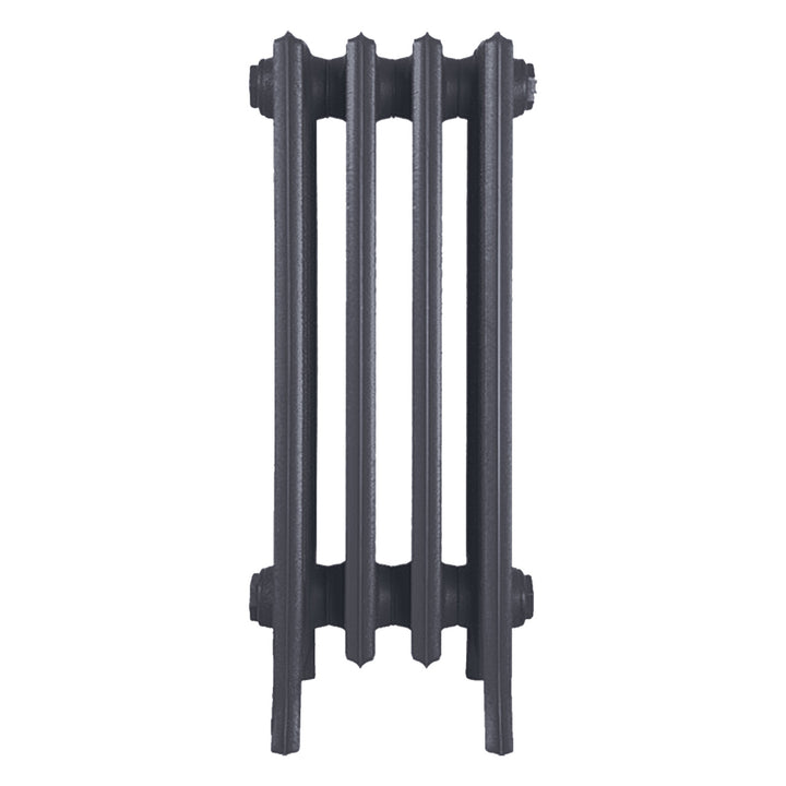 Grace - Astral Grey Mid Cast Iron Column Radiator H600mm x W272mm 6 Column - Wall Hung