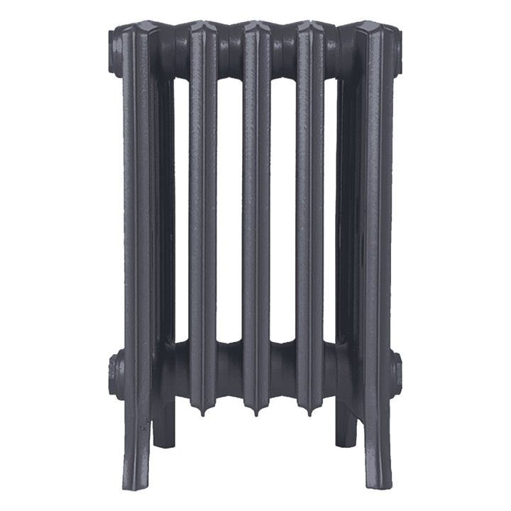 Grace - Astral Grey Mid Cast Iron Column Radiator H450mm x W333mm 6 Column - Wall Hung