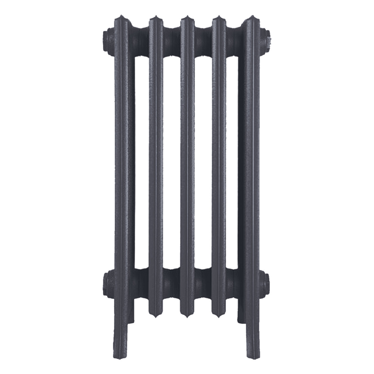 Grace - Astral Grey Mid Cast Iron Column Radiator H650mm x W333mm 6 Column - Floor Standing