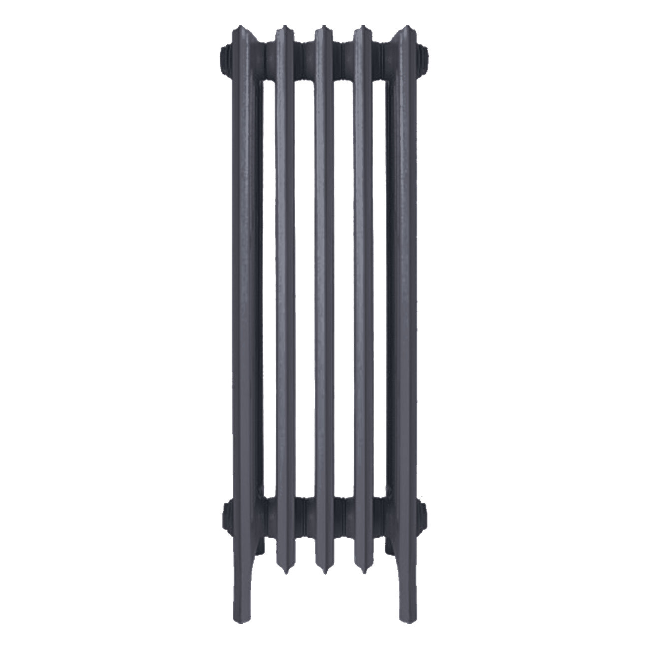 Grace - Astral Grey Mid Cast Iron Column Radiator H950mm x W333mm 6 Column - Floor Standing
