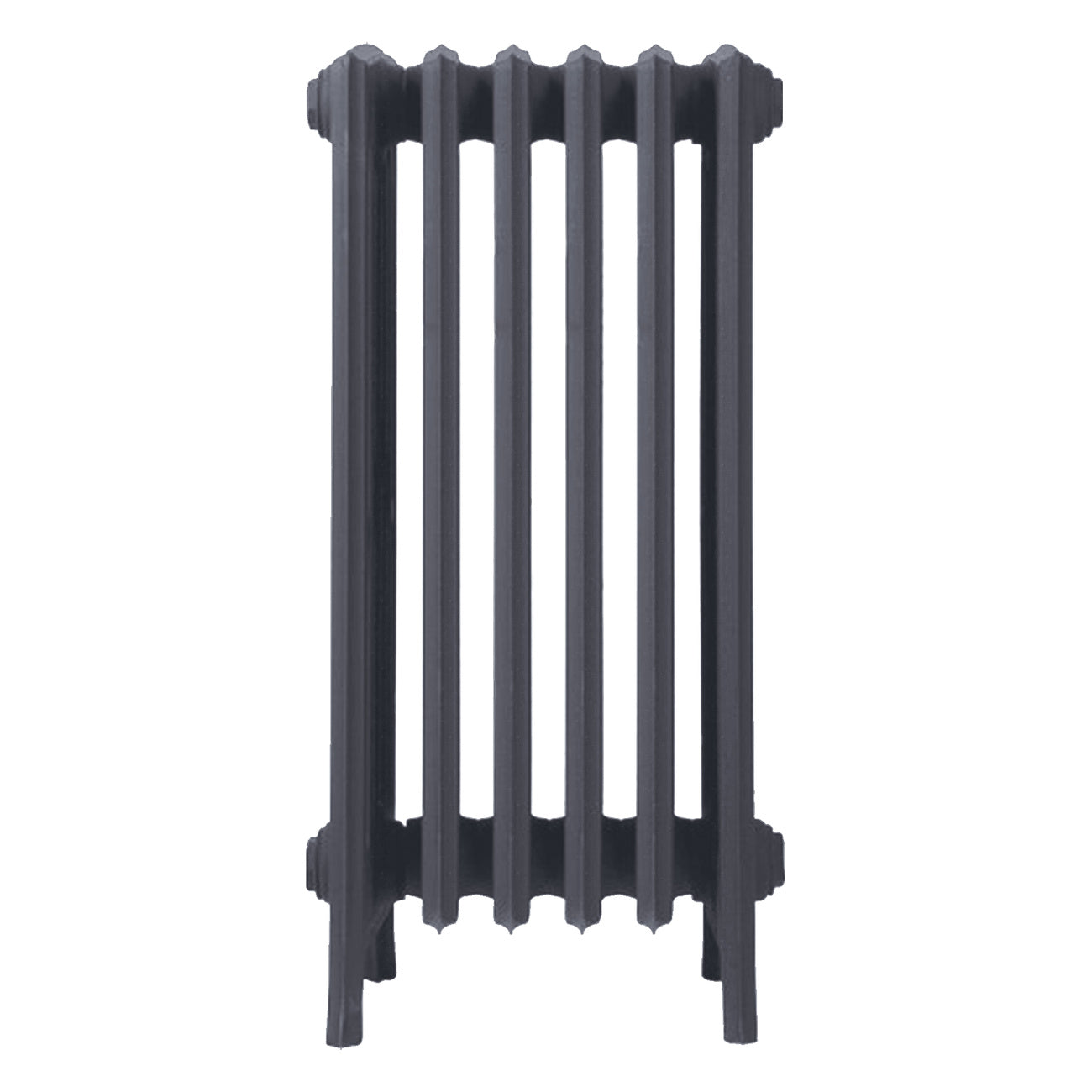 Grace - Astral Grey Mid Cast Iron Column Radiator H700mm x W393mm 6 Column - Wall Hung