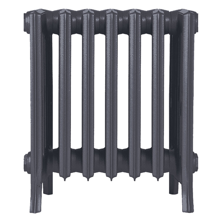 Grace - Astral Grey Mid Cast Iron Column Radiator H450mm x W454mm 6 Column - Wall Hung