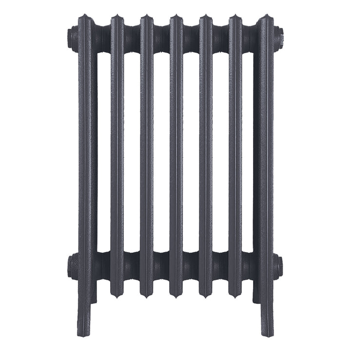 Grace - Astral Grey Mid Cast Iron Column Radiator H650mm x W454mm 6 Column - Floor Standing