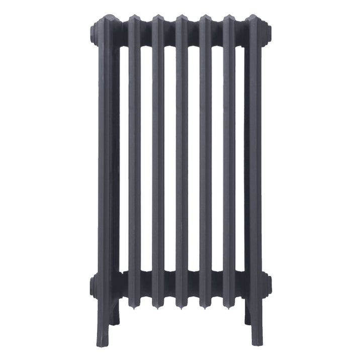 Grace - Astral Grey Mid Cast Iron Column Radiator H700mm x W454mm 6 Column - Wall Hung