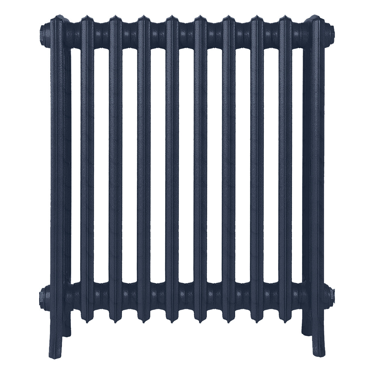 Grace - Anthracite Cast Iron Column Radiator H700mm x W635mm 4 Column - Wall Hung