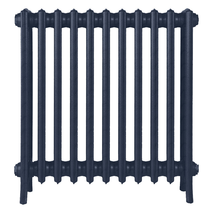 Grace - Anthracite Cast Iron Column Radiator H700mm x W696mm 4 Column - Wall Hung