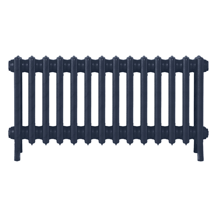 Grace - Anthracite Cast Iron Column Radiator H450mm x W877mm 4 Column - Wall Hung