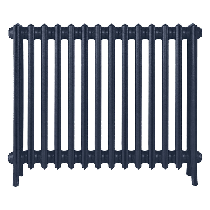 Grace - Anthracite Cast Iron Column Radiator H750mm x W877mm 4 Column - Floor Standing