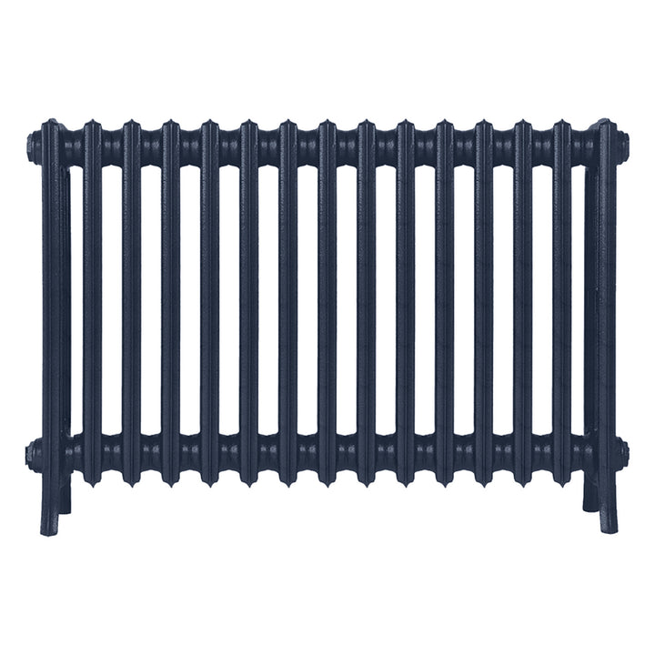 Grace - Anthracite Cast Iron Column Radiator H600mm x W938mm 4 Column - Wall Hung