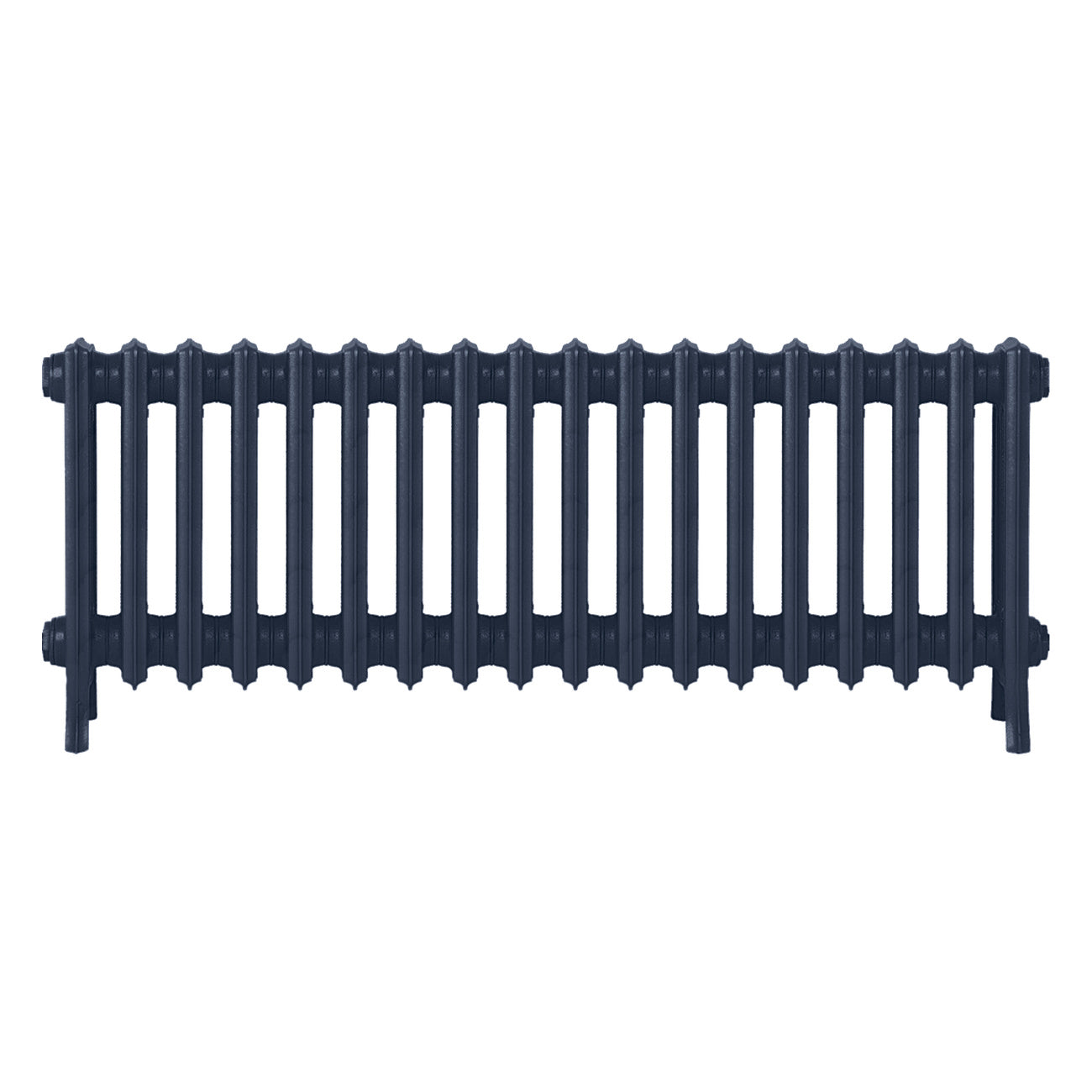 Grace - Anthracite Cast Iron Column Radiator H450mm x W1119mm 4 Column - Wall Hung