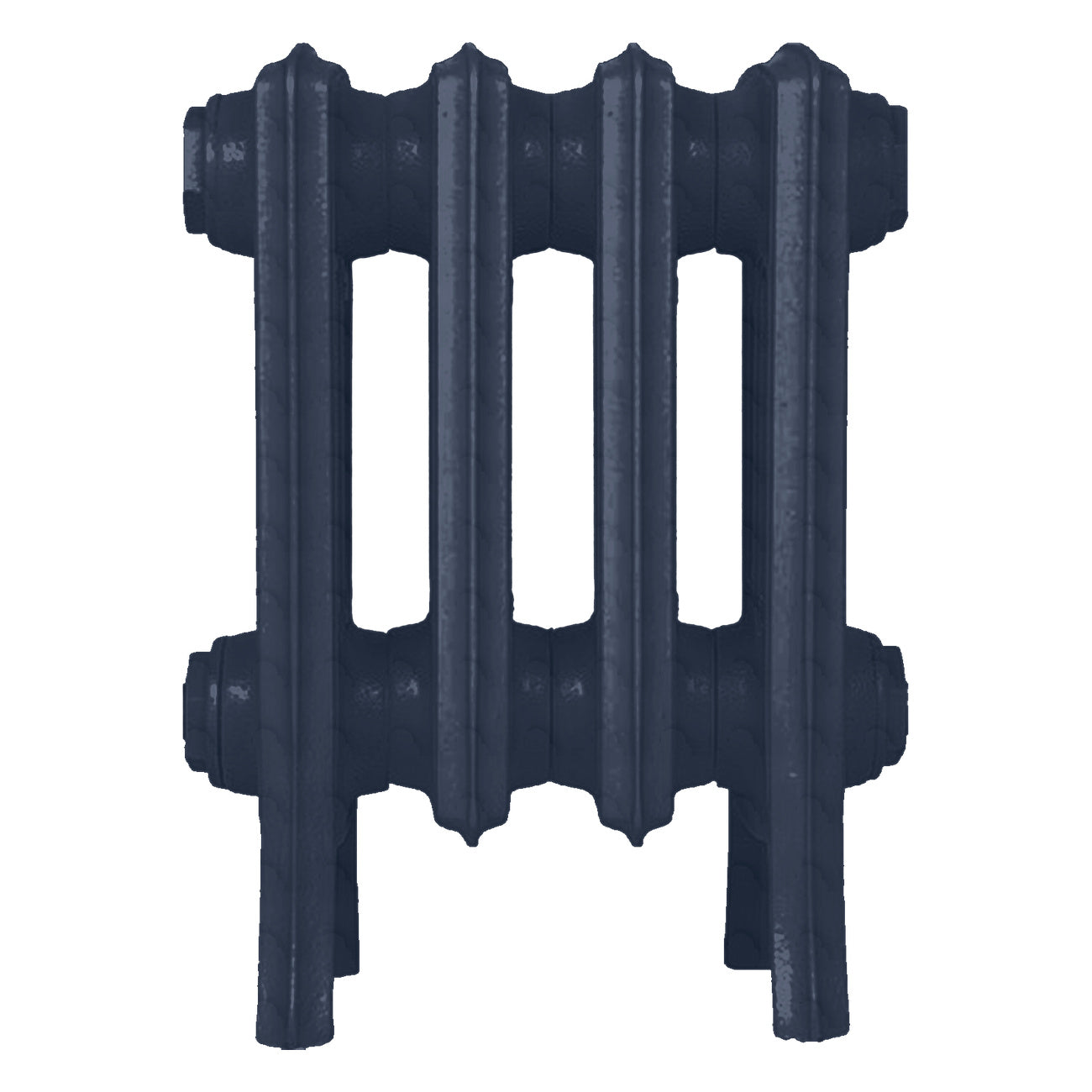 Grace - Anthracite Cast Iron Column Radiator H300mm x W272mm 4 Column - Wall Hung