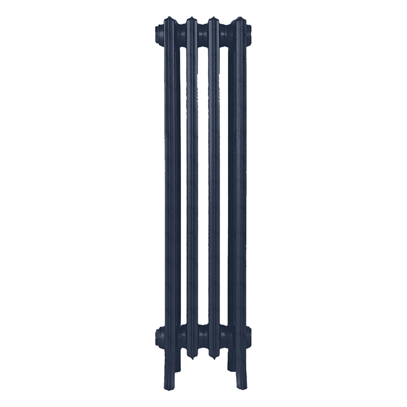 Grace - Anthracite Cast Iron Column Radiator H950mm x W272mm 4 Column - Floor Standing