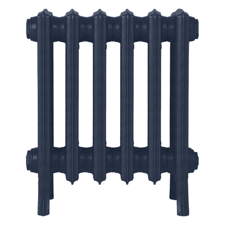 Grace - Anthracite Cast Iron Column Radiator H450mm x W393mm 4 Column - Wall Hung