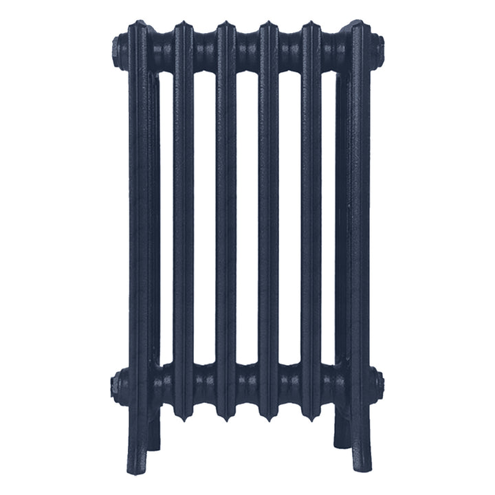 Grace - Anthracite Cast Iron Column Radiator H600mm x W393mm 4 Column - Wall Hung