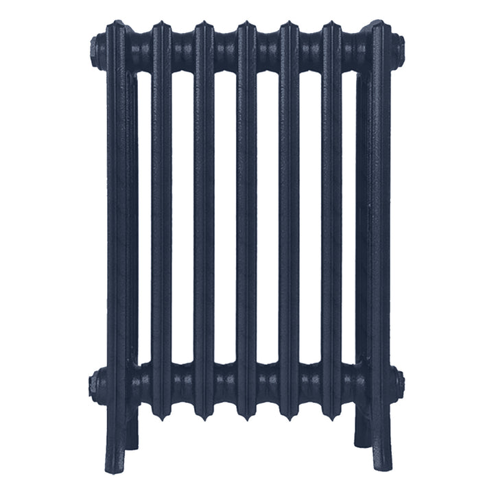 Grace - Anthracite Cast Iron Column Radiator H600mm x W454mm 4 Column - Wall Hung