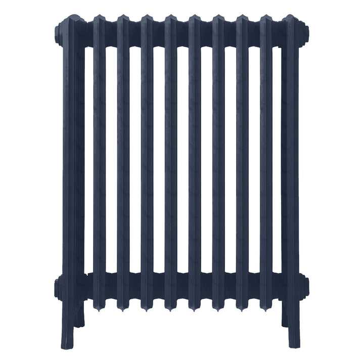 Grace - Anthracite Cast Iron Column Radiator H750mm x W635mm 6 Column - Floor Standing